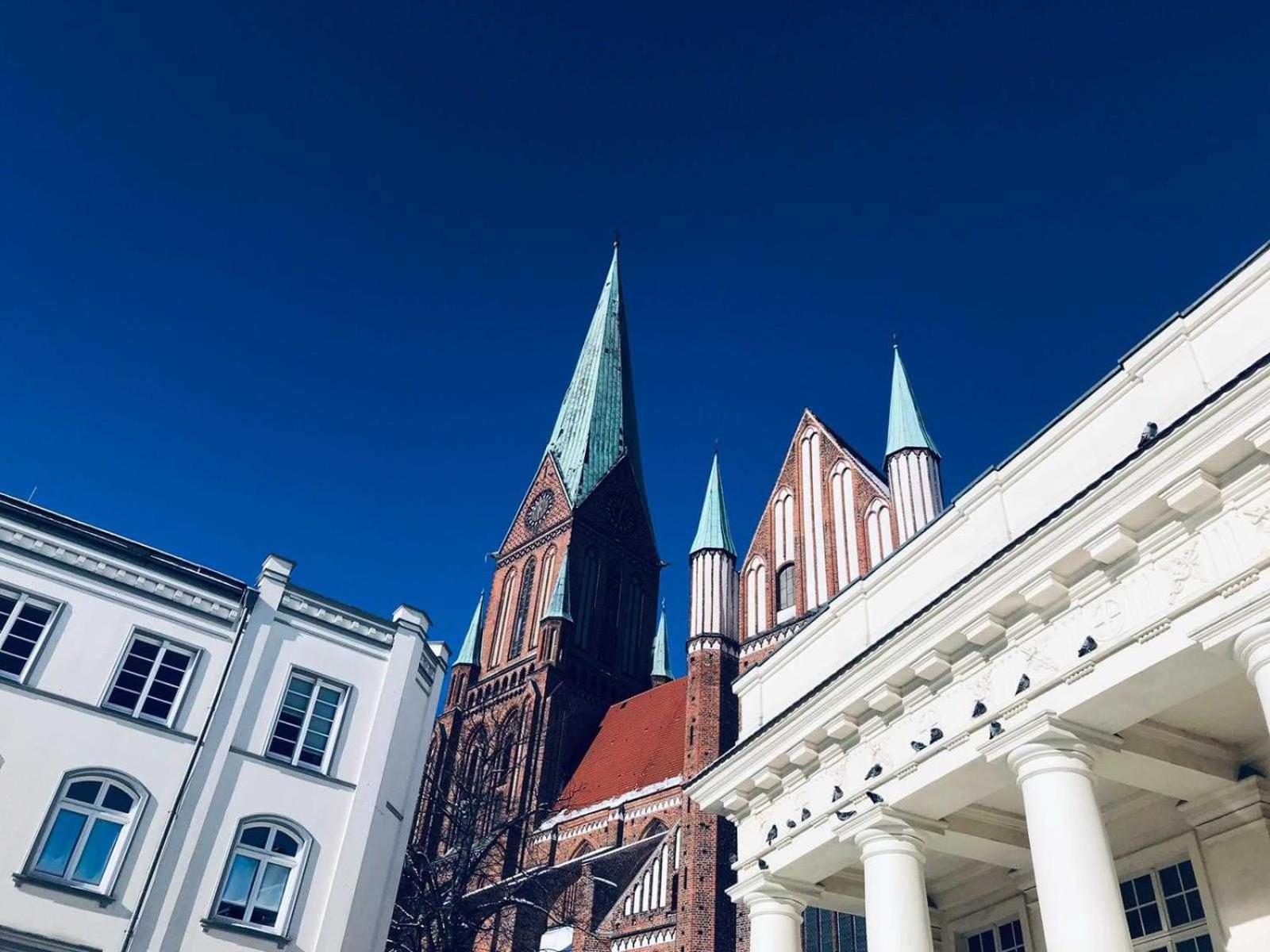Stilvolle Ferienwohnung Am Stadthafen Schwerin شفيرين المظهر الخارجي الصورة
